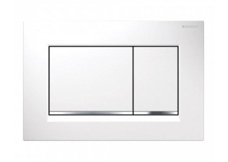Кнопка змиву Geberit Sigma 30 пластик білий матовий, 115.883.JT.1