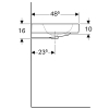 Раковина Geberit iCon 90 124090000