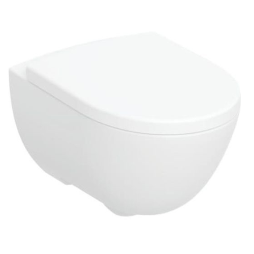 Унитаз подвесной Geberit Modo 502.939.00.1 безободковый с сиденьем soft-close