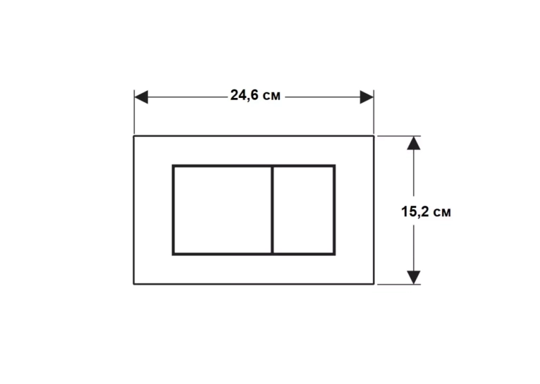 Кнопка змиву Geberit Sigma 40, латунь 115.629.QF.1