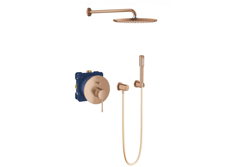 Душова система прихованого монтажу Grohe Essence Warm Sunset Warm Sunset 24058DL1-04 Бронза матова