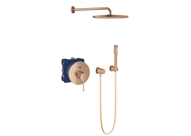 Душова система прихованого монтажу Grohe Essence Warm Sunset Warm Sunset 24058DL1-04 Бронза матова