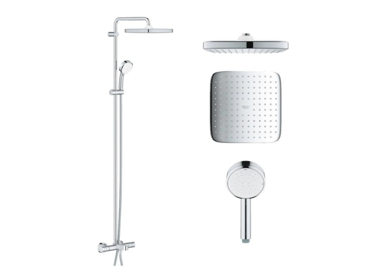 Душова система з термостатом для ванни Grohe Tempesta Cosmopolitan System 250 26691000