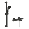 Смеситель термостатический для ванны Grohe QuickFix Start Black UA303907T1