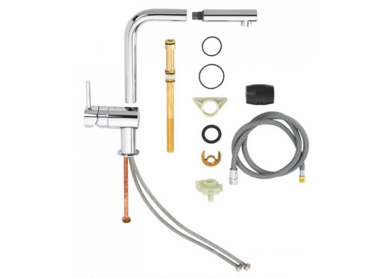 Смесители с выдвижным изливом Grohe Vento 30436000 