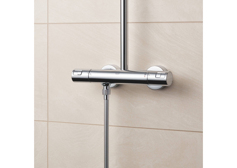 Душова система з термостатом Grohe QuickFix Vitalio Start System 250 Cubе 26696000
