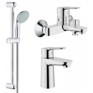 Набор смесителей GROHE BauEdge 123365S (23330000 + 32820000 + 27598000)