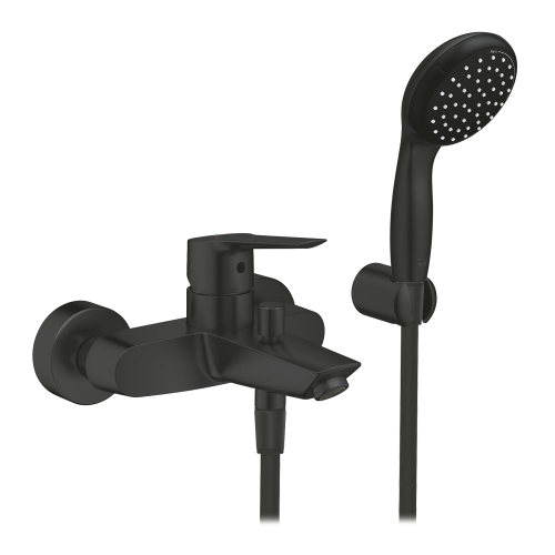 Набор смесителей 3 в 1 для ванной комнаты Grohe QuickFix Start Black UA303301SQ