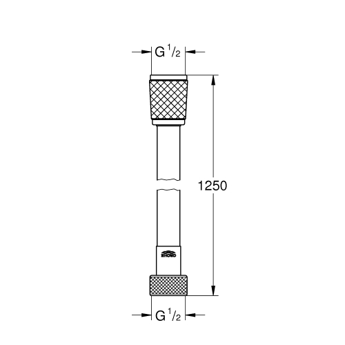 Душевой шланг GROHE Relexaflex, 28150001