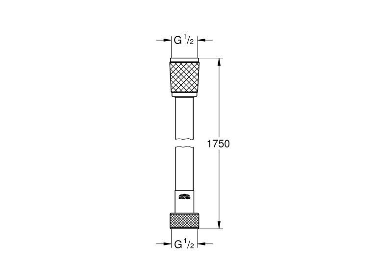 Душевой шланг GROHE Relexaflex, 28154001