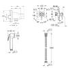 Набор гигиенического душа GROHE BauClassic UA11104800