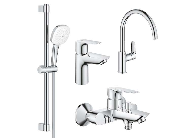 Комплект змішувачів з кухонним змішувачем GROHE BauEdge New 4 в 1 UA123218K1