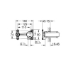 Скрытая часть смесителя Grohe, 23571000