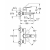 Смеситель для ванны Grohe BauLoop 23603000