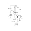 Змішувач для раковини Grohe BAULOOP 32856000 XL-Size