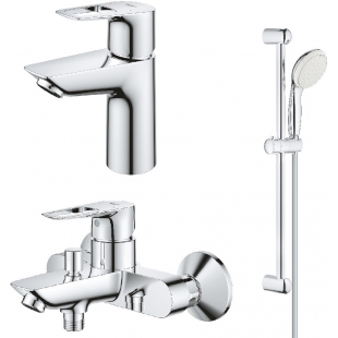 Комплект смесителей GROHE BauLoop UA123214S0 (23337001 + 32815001 + 27598001)