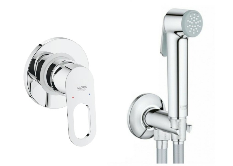 Комплект гігієнічного душу Grohe BauLoop UA2904200B