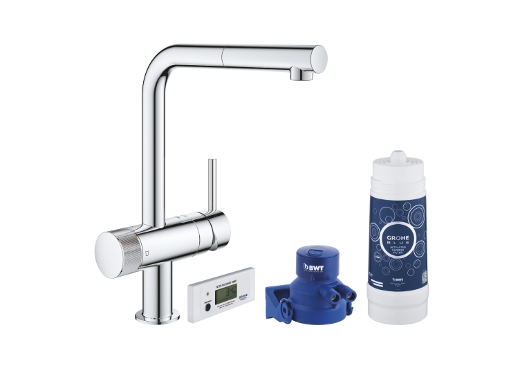 Змішувач кухонний з фільтром Grohe Blue Pure Minta 30382000