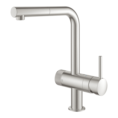 Кухонний змішувач з фільтром Grohe Blue Pure Minta 30382DC0 Сталь
