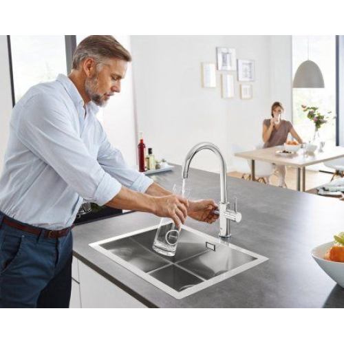 Смеситель кухонный GROHE Blue Home 31455000 с фильтром