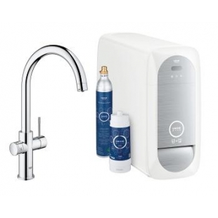 Смеситель кухонный GROHE Blue Home 31455000 с фильтром