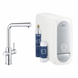 Смеситель кухонный Grohe GROHE Blue Home, 31539000 с функцией очистки водопроводной воды