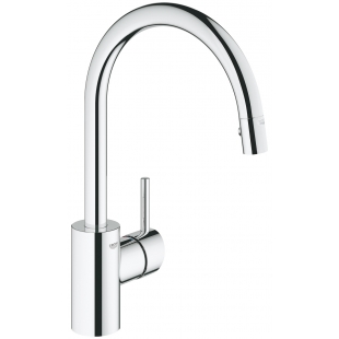 Смеситель для мойки Grohe Concetto 31483001 с выдвижной лейкой