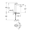 Змішувач для раковини Grohe EuroCube 23406000 XL-Size (виставковий зразок)