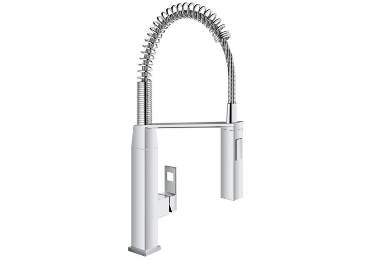 Змішувач для миття Grohe Eurocube 31395000, з виливом на пружині