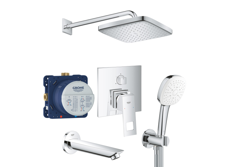 Душевая система скрытого монтажа Grohe Eurocube UA26417SC0