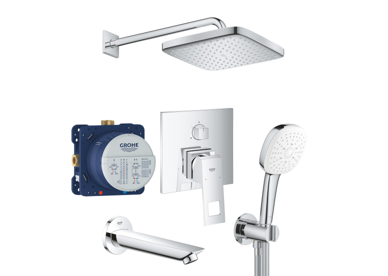 Душова система прихованого монтажу Grohe Eurocube UA26417SC0