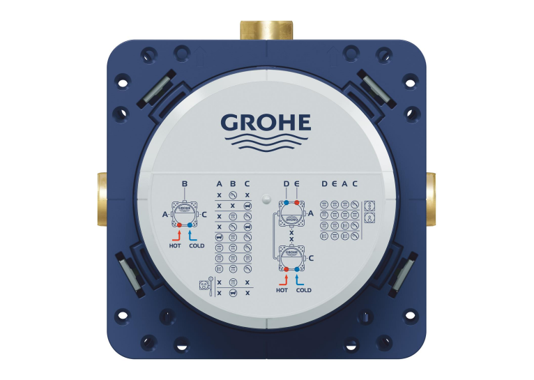 Душова система прихованого монтажу Grohe Eurocube UA26417SC0