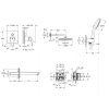 Душевая система скрытого монтажа Grohe Eurocube UA26417SC0
