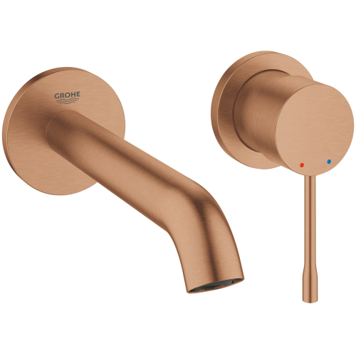 Змішувач для раковини на два отвори Grohe ESSENCE NEW М-Size, 19408DL1 Бронза матова