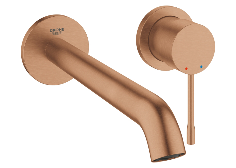 Змішувач для раковини на два отвори Grohe ESSENCE NEW L-Size, 19967DL1 Бронза матова