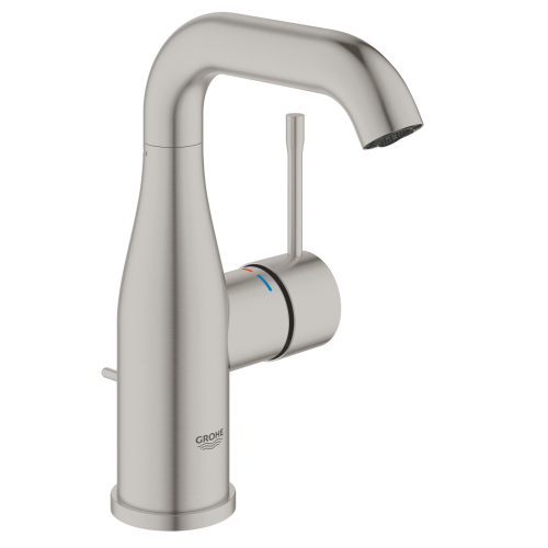 Змішувач для раковини Grohe ESSENCE M-Size 23462DC1 Сталь
