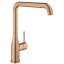 Grohe Змішувач для кухні Essence, довжина виливу - 220мм, поворотний, 1важіль, 30269DL0 Бронза матова
