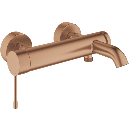 Смеситель однорычажный для ванны, Grohe ESSENCE New, 33624DL1 Бронза матовая