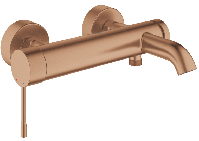 Змішувач одноважільний для ванни, Grohe ESSENCE New, 33624DL1 Бронза матова