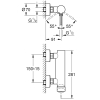Смеситель для душа Grohe ESSENCE NEW, 33636DL1 Бронза матовая
