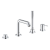 Смеситель однорычажный для ванны на 4 отверстия Grohe ESSENCE NEW (Уцененная позиция), 19578001