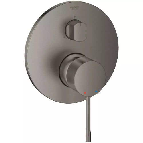 Змішувач прихованого монтажу для ванни/душу Grohe Essence 24092AL1 на 3 виходи, Графіт матовий