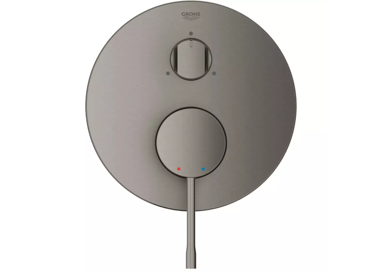 Смеситель скрытого монтажа для ванны/душа Grohe Essence 24092AL1 на 3 выхода, Графит матовый