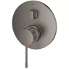 Смеситель скрытого монтажа для ванны/душа Grohe Essence 24092AL1 на 3 выхода, Графит матовый