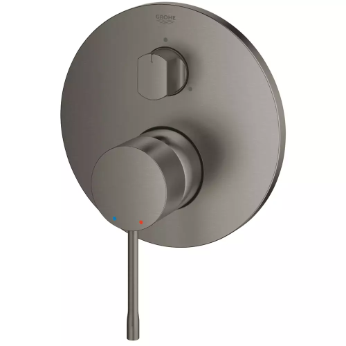 Змішувач прихованого монтажу для ванни/душу Grohe Essence 24092AL1 на 3 виходи, Графіт матовий