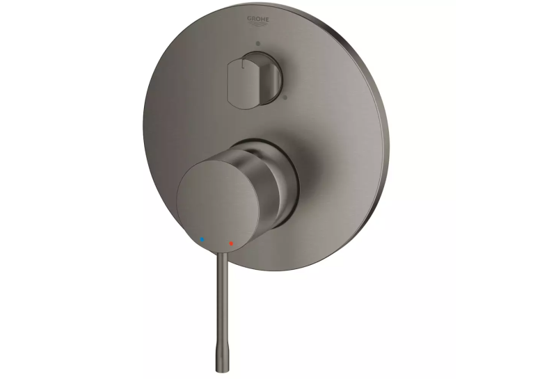 Змішувач прихованого монтажу для ванни/душу Grohe Essence 24092AL1 на 3 виходи, Графіт матовий
