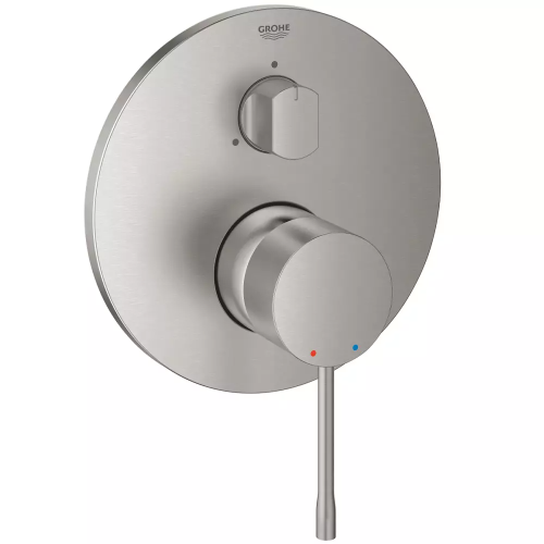 Змішувач прихованого монтажу для ванни/душу Grohe Essence 24092DC1 на 3 положення, Сталь