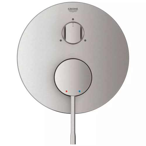 Смеситель скрытого монтажа для ванны/душа Grohe Essence 24092DC1 на 3 положения, Сталь