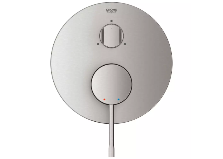 Змішувач прихованого монтажу для ванни/душу Grohe Essence 24092DC1 на 3 положення, Сталь
