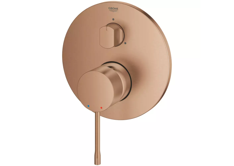 Змішувач прихованого монтажу для ванни/душу Grohe Essence 24092DL1 на 3 виходи, Бронза матова